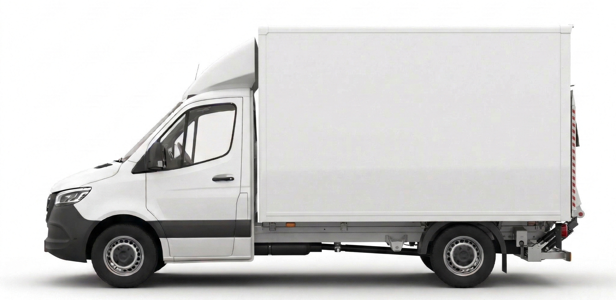 Sprinter mit Kofferaufbau und Ladebordwand zum mieten in Weiden & Umgebung